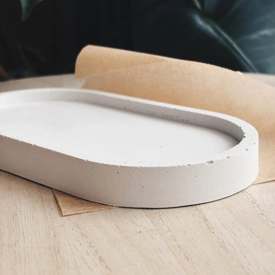 dekoracia doplnok z betonu home by candlenest